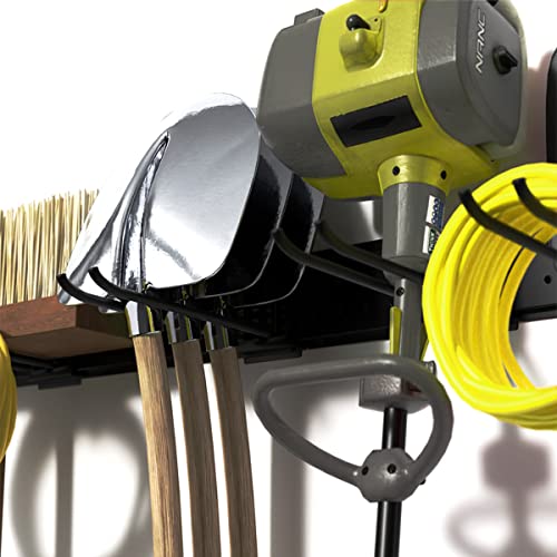 TORACK Tool Storage Rack, 16 Hooks Garage Wall Organizer Garage Tool