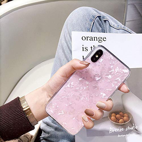 KC Crystals Case Glitter Dream Shell Patterned Design Case Soft Smooth Silicone Semi Transparent Back Cover for Samsung