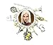 Harry Potter Hufflepuff Silver Tone Cartoon Comic Logo Charm Bracelet w/Gift Box by Superheroes