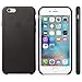 Apple Leather Case (for iPhone 6s) - Black
