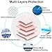 Washable Reusable Underpad, Bearals Waterproof Bedding Sheet Protector, Premium Quality and High Absorbent 4 Layer Bed Pad for Children & Adults Incontinence Protection (23x36 Inch Disposable Pads)