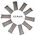 12 Packs Natural Air Purifying Bag, Shoe Deodorizer and Odor Eliminator, 100% Natural Activated Bamboo Charcoal Non-Toxic, (75g Each Pack)