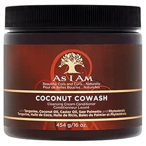 As I Am Coconut Cowash Cleansing Conditioner 16 Ounce Gentle Daily Cleanser For Hair And Scalp Removes Residue Adds And Preserves Moisture Detangles And Rinses Easily Standard Hair Shampoos Beauty Personal Care Amazon Com