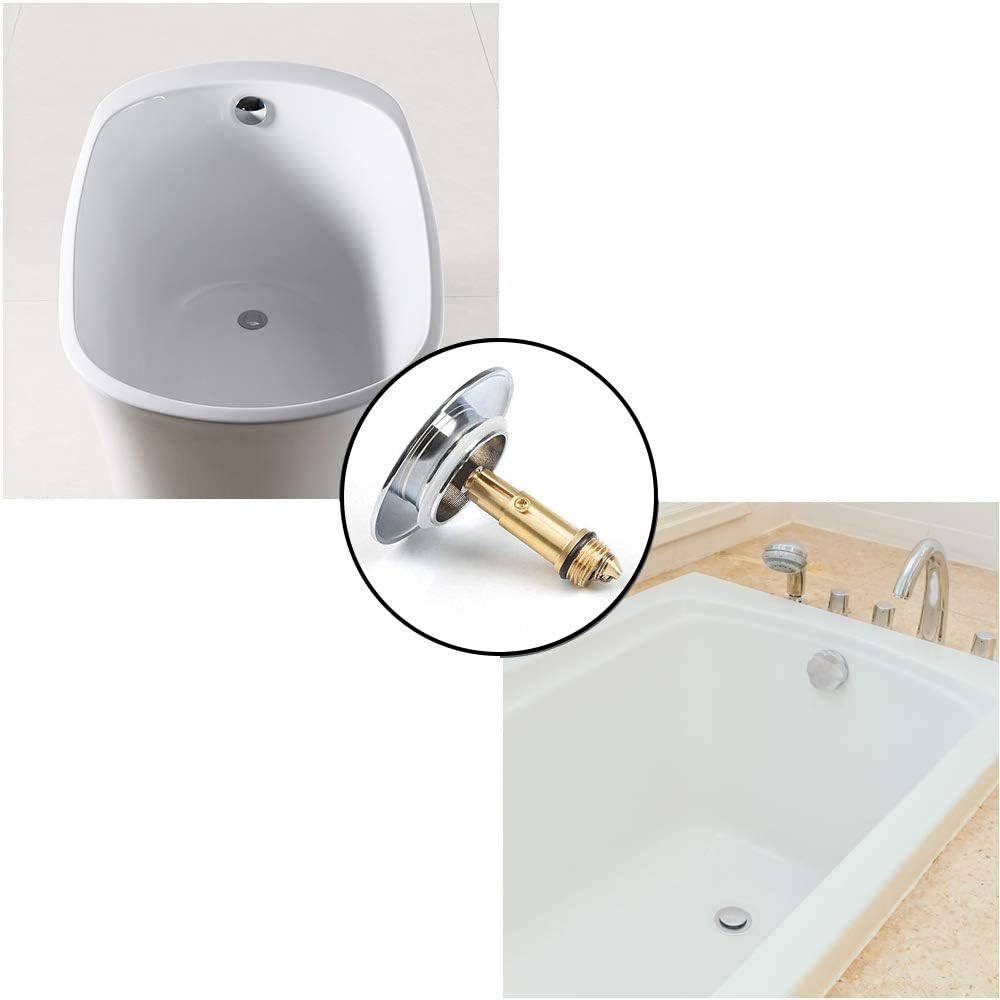 JINXM Bathroom Sink Drain Plug Stopper Pop Up Click Clack Sprung Plug for Washbasin Kitchen Bathroom - Image 4