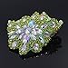 1 Pc Gleaming Wedding Applique Crystal Rhinestone Trim Ribbon Sash/Bridal Applique