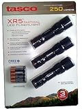 Tasco 250 Lumen 3 Piece Flashlight Set