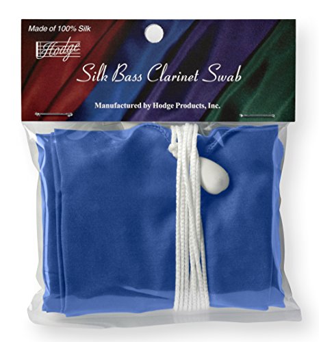 image for Hodge Silk Bass Clarinet Swab - Blue