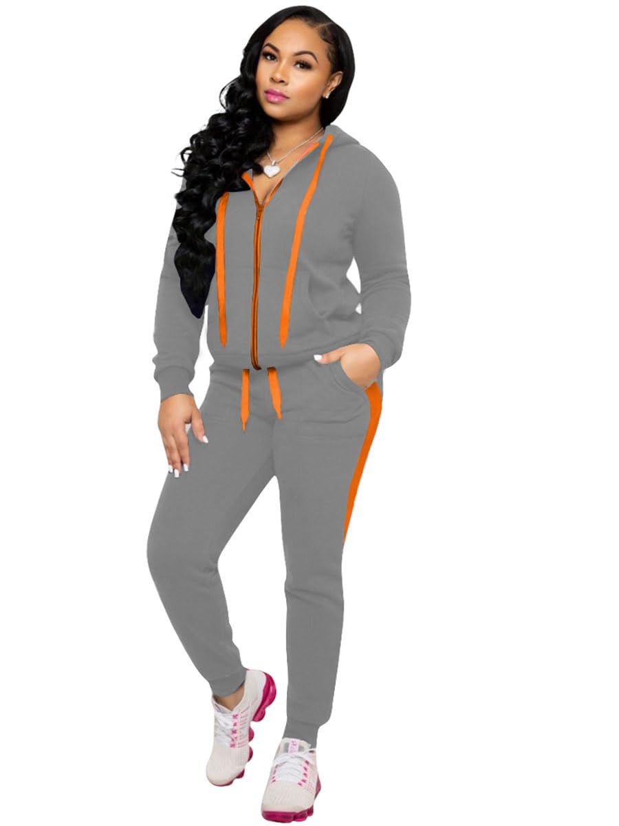 Nimsruc Two Piece Outfits For Women Jogging Suits