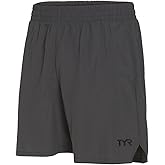 TYR Unisex-Adult Deck-x Swim Trunk Shorts, 6" Inseam