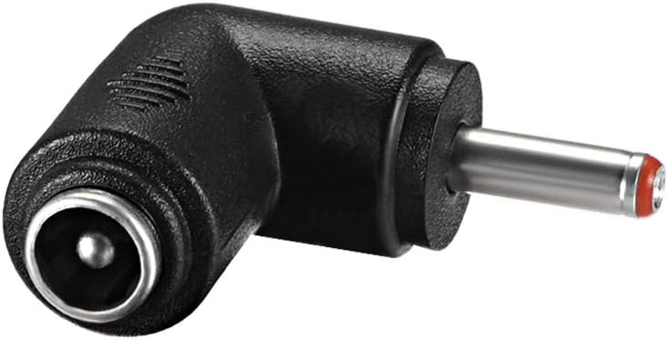 sourcing map 3Pcs DC Power Connector Adapter 90 Degree Angle 5.5mm x 2.1mm Female Jack to 3.5mm x 1.35mm Male Plug Coupler Converter for Laptop CCTV Camera strip lighting - Image 4
