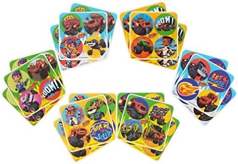 Blaze and the Monster Machine Party Favors - 18 sheets 72 Count
