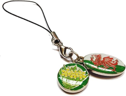 Pays de Galles téléphone Charm – Drapeau du pays de Galles et ...