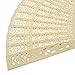Aeroway Sandalwood Fan (Set of 48 pcs) - Baby Shower Gifts & Wedding