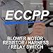 Heater Blower Motor Fan Resistor Air Conditioning Replacement Parts ECCPP fit for 2000-2000 BMW 323Ci /1999-2000 BMW 323i /2001-2006 BMW 325Ci /2001-2005 BMW 325i /2001-2005 BMW 325xi