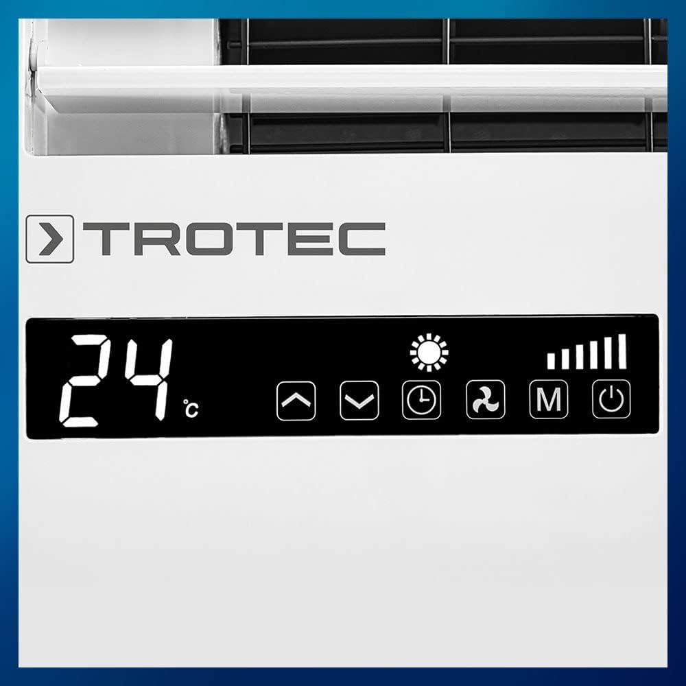 TROTEC PAC-W 2650 SH Wandklimaanlage ohne Außengerät – 4-in-1 Klimaanlage mit Heizung, 2,6 kW Kühlung, WiFi, Inverter, bis 34 m² 5