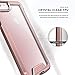 iPhone 8 Case / iPhone 7 Case, Zizo [ION Series] with FREE [iPhone 8 Screen Protector] Transparent Clear [Military Grade Drop Tested] Rose Gold/Clear