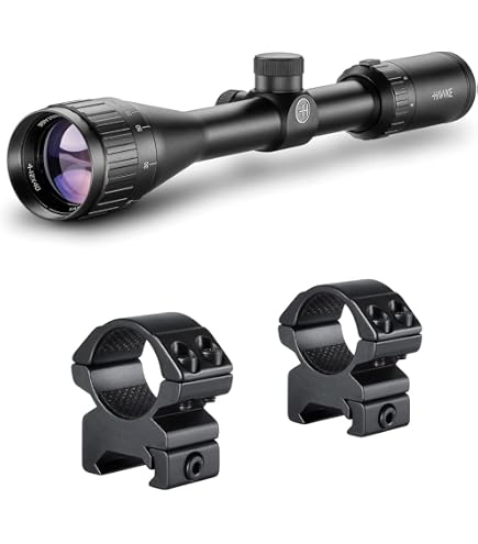Hawke Sport Optics Airmax 4-12x40 AO Rifle Scope, AMX Reticle, 1/4
