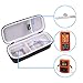 LTGEM EVA Hard Case for ThermoPro TP20 / TP08 / TP07 Wireless Remote Digital Cooking Food Meat Thermometer (Black)