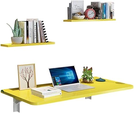 zdw Muebles Mesa de hoja abatible montada en la pared Plegable