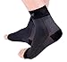Doc Miller Ankle Brace for Women & Men – Foot Compression Sleeve, Toeless Wrap & Support for Pain Relief, Plantar Fasciitis, Achilles Tendonitis & Injury Recovery, 1 Pair