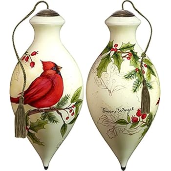 neqwa art hand painted blown glass monarch butterfly ornamen