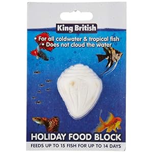 King British Holiday Fish Food Block, may vary