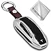 First2savvv Alumium Hard Keyless Remote Key Fob Flip Key Protection Case Cover For Tesla Model X CAR-YS-Model X-16