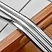 Set of 16 Stainless Steel Straws Ultra Long 10.5 Inch Drinking Metal Straws For Tumblers Rumblers Cold Beverage (8 Straight|8 Bent|4 Brushes)