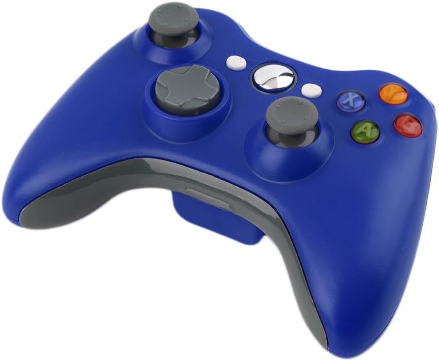 Wireless Controller Game Pad Blue Red Pink Colors for xBOX 360 (Blue)