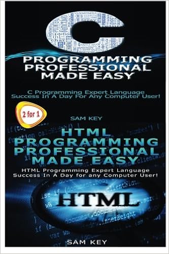 Amazon Com C Programming Professional Made Easy Html Professional Programming Made Easy Volume 27 9781511730693 Key Sam Books