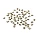SenseYo 60 Pcs Brass Plated Metal Lovely Bee Honeybee Charm Pendant (20.5x16MM)