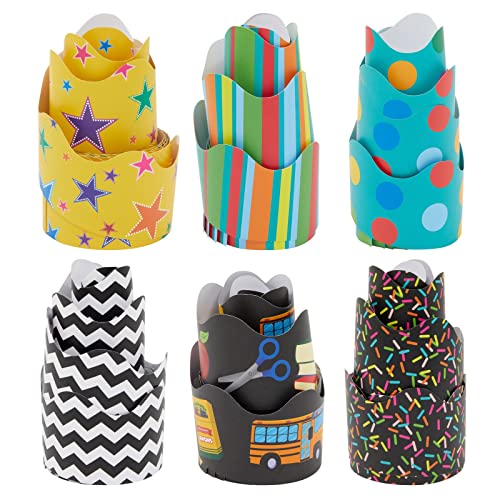 6 Rolls Paper Classroom Boarders for Bulletin Boards and School