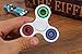 GoTwiddle Spinner Fidget Toy Triangle Hand Spinner - Premium Ultra High Speed R188 Bearing - for Calm and Focus - ADHD Autism - Kids Adult - Spin 1-4 Minutes - Colorful (Becky)
