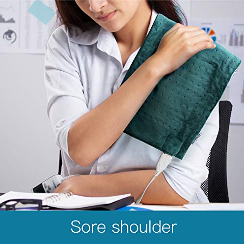 Homesure Heating Pad for Back Pain and Cramps Relief with Auto Shut Off Electric Heating Pad with Moist Dry Heat Therapy  (12x24 inches)