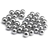 1/4 inch(100pcs) Chrome Steel Bearing Balls - G25 Precision Bearing Steel Ball - Outstanding Performance and Durability