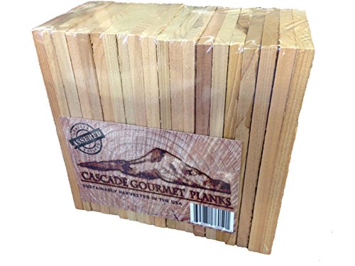 UPC 645871760501, 20 Cascade Gourmet Cedar Planks - Individual Serving (3.5 x 6.5 x 3/8)