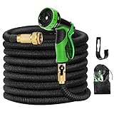Uverbon Tubo da Giardino Estensibile 30M/ 100FT Tubo per Irrigazione Estensibile