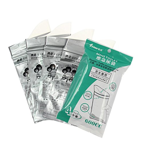 image for Samoii Clearance!4Pcs Amazing Newest Design Outdoor Travelling Pee Bag