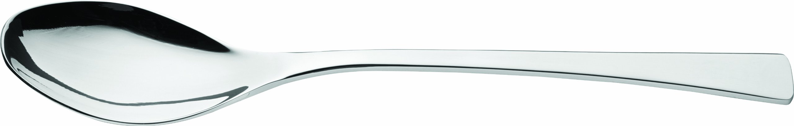 Utopia F38005 Dessert Spoon, Contemporary Cutlery, 18/10 Curve (Pack of 12)
