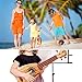 Satisfounder 17 Inch Kids Guitar Ukulele Toys 4 Strings Ukeleles for Kids Mini Toddler Musical Instruments Educational Learning Toy for Kids Baby Boys Girls
