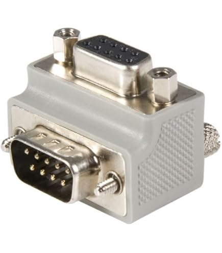 Amazon.com: StarTech.com Right Angle DB9 to DB9 Serial Cable