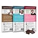 K'UL Dark Chocolate bars with 70+80% Cacao-Himalayan Sea Salt + Toasted Coconut + Pure Dark Chocolate, 8.4 Oz, Pack Of 3