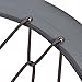 Giantex Folding Bunjo Bungee Chair Outdoor Camping Gaming Hiking Garden Patio Round Web Portable Steel Bungee Dish Chairs for Adults Kids, Gray