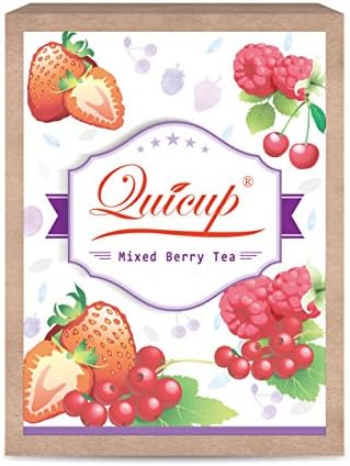 Quicup Mixed Berry Tea for Your Dolce Gusto Brewer, 12 Count (Pack of 4, Total 48 Count)