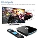EASYTONE Android 6.0 Smart TV BOX 2GB/16GB/4K Amlogic S905X Quad Core 100M LAN 3D Bluetooth 4.0 2.4GHz 5.0GHz Dual Wifi Android TV Box with Mini Wireless Keyboard Touchpad