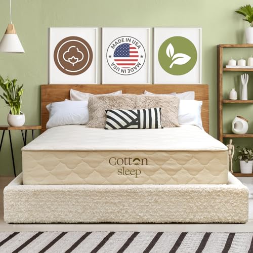Cotton Sleep 11-Inch Organic Hybrid Mattress