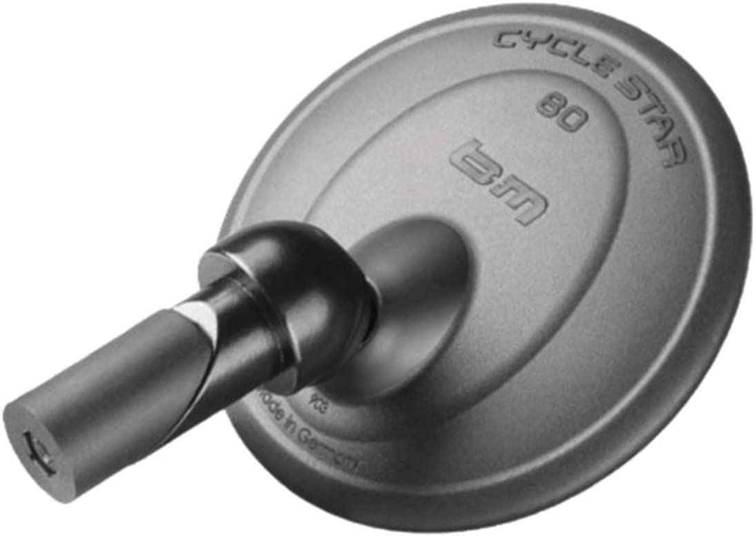 Busch & Müller Cycle Star Bicycle Mirror Black/Silver Ø80 mm