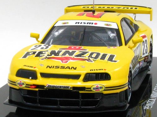 EBBRO JGTC GT-R 4台セット Ebbro 1:43 Nissan Skyline GT-R (R33) #12 JGTC 1998 Kurosawa
