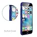 CaseCrown iPhone 6s Case, Perfect Fit & Soft Interior, Lux Glider (Blue Sapphire)