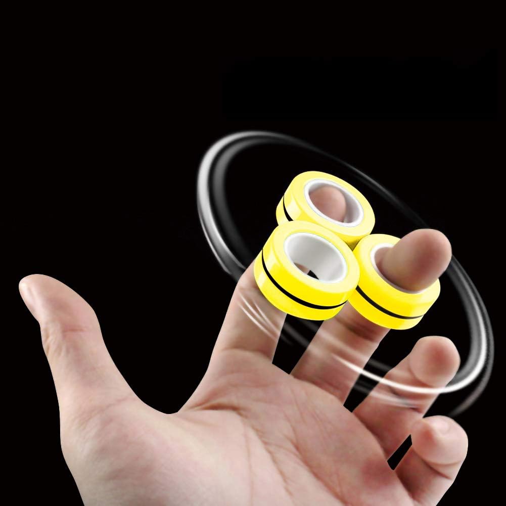 BAIDUN Rings Toys 3 Pcs Finger Therapy Kids Anxiety and Autism